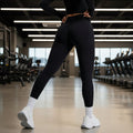 Damen-Leggings mit hohem Bund, schnelltrocknend, kurz geschnitten – Atmungsaktive, nahtlose Trainingshose