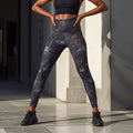 Leggings Deportivos Estampados para Mujer con Cintura Alta y Diseño Gráfico