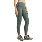 Pantalones de yoga de cintura alta para mujer con forro polar – Mallas deportivas de compresión con tacto nude para fitness y running