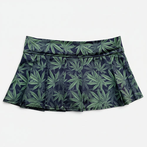 falda corta de mujer diseño moderno vista frontal