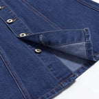 falda denim de mujer cintura alta estilo moderno