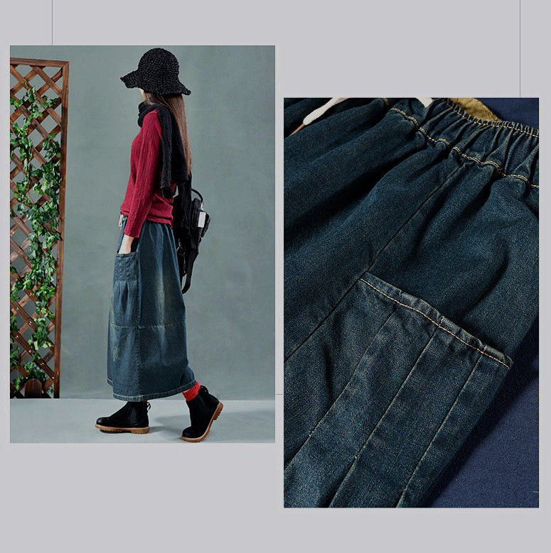 falda denim corta de mujer estilo moderno casual