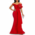 vestido de noche elegante para mujer estilo sofisticado