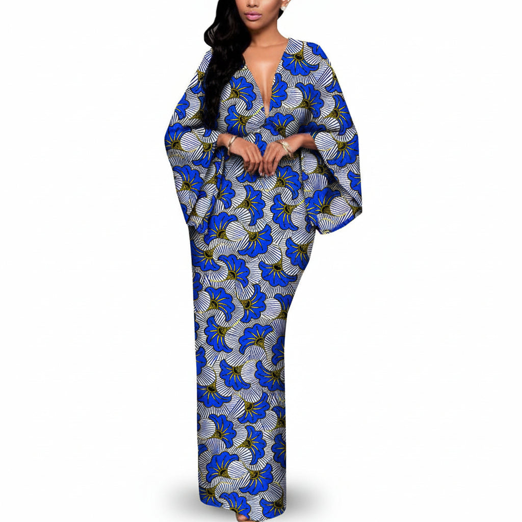 vestido de verano para mujer con estampado moderno