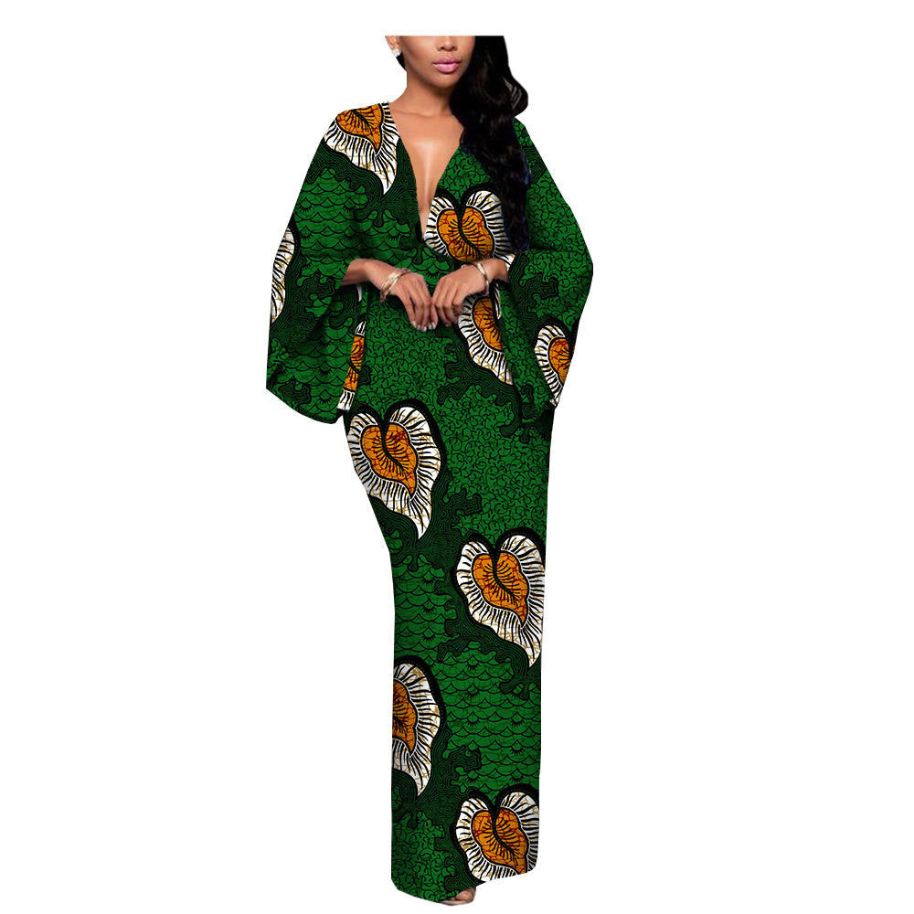 vestido de verano para mujer con estampado moderno